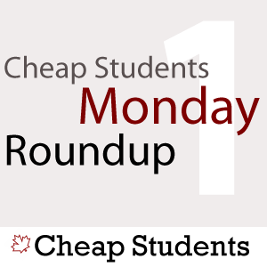 Cheap Students Monday Roundup 1