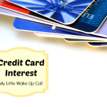 Credit Card Interest-My Little Wake Up Call