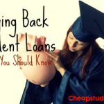 Paying Back Student Loans: What You Should Know